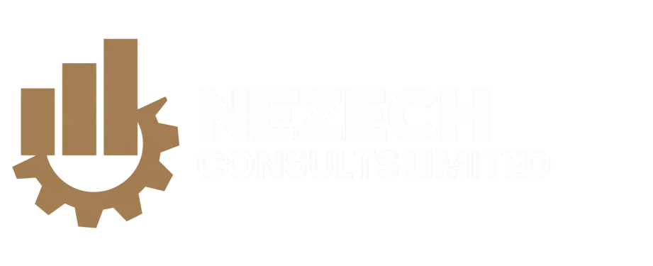 Nezech Consult Limited white logo