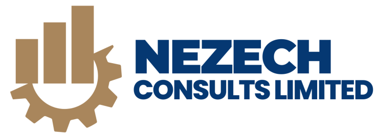 Nezech Consult Limited white logo